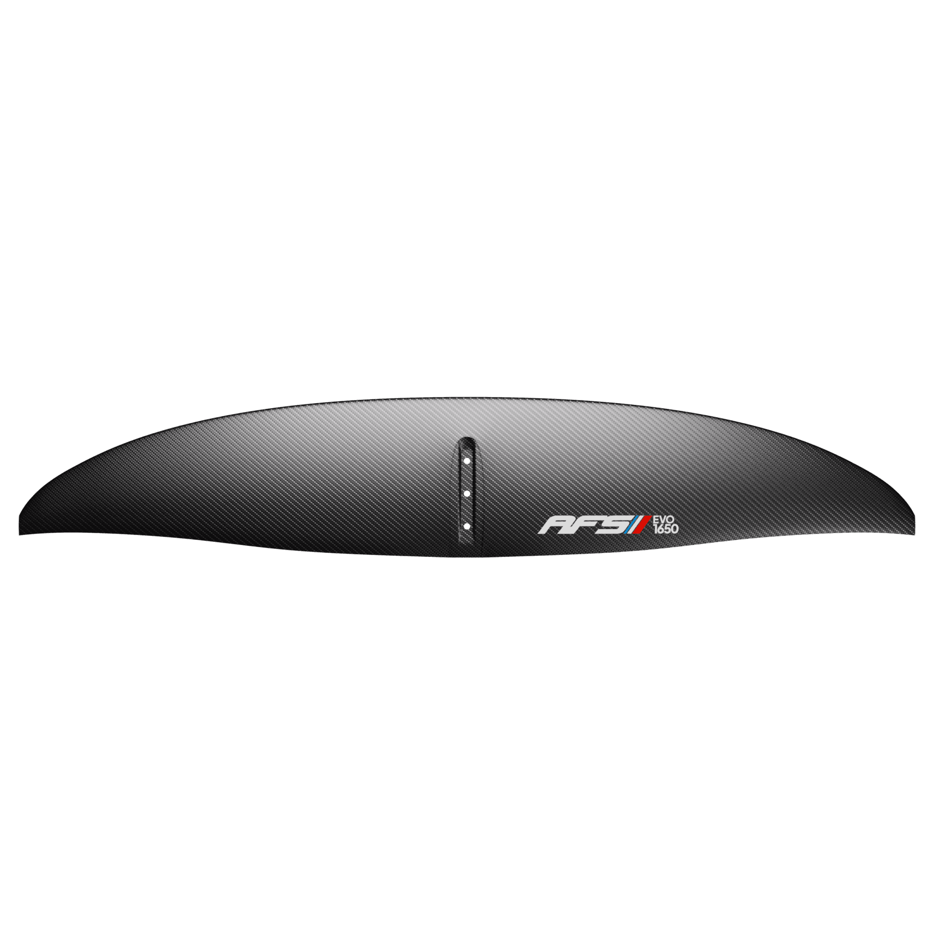 Ala delantera de carbono AFS Evo 1650 para wing foil, sup foil, surf foil, downwind o dockstart vista superior