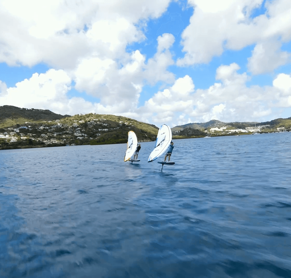 AFS rider on water