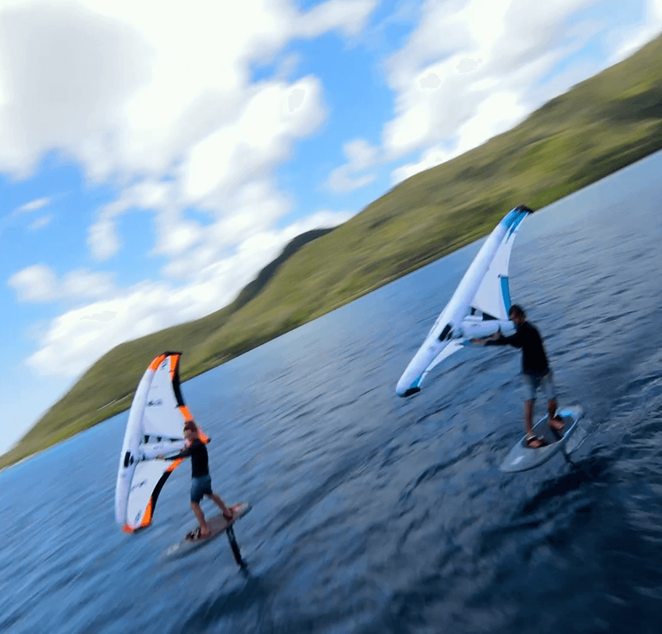 AFS rider on water
