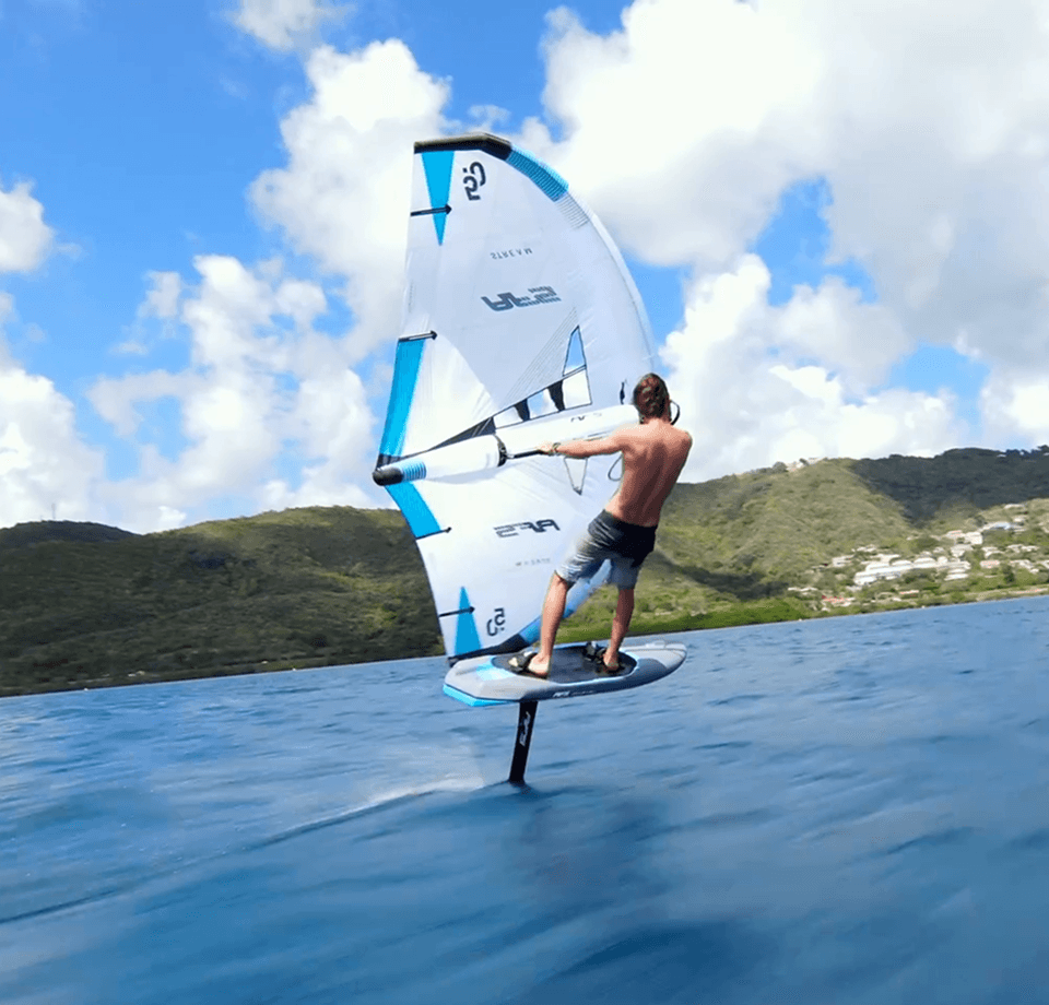AFS rider on water