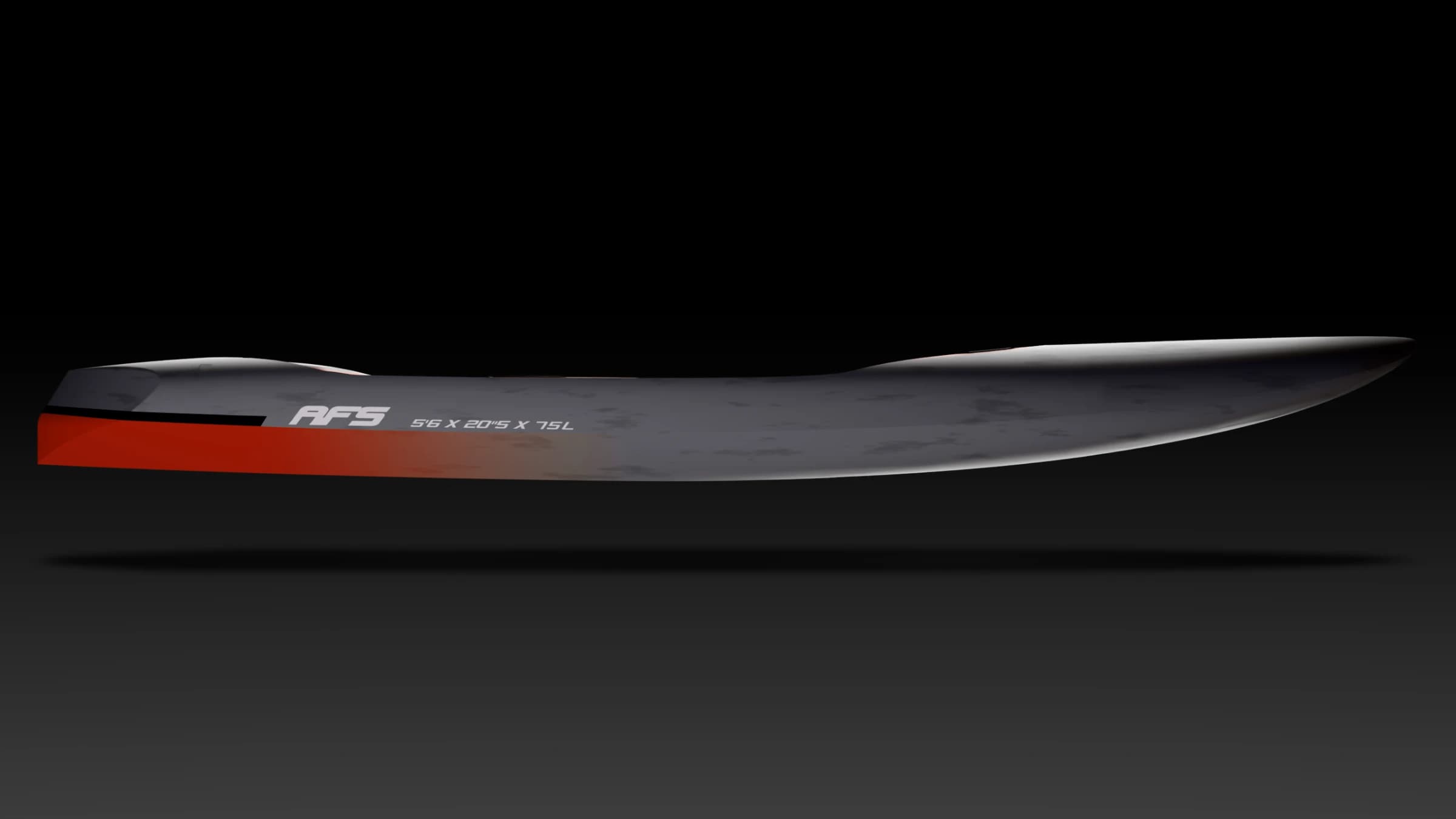 Blackbird Mid Length 5'6" Rojo