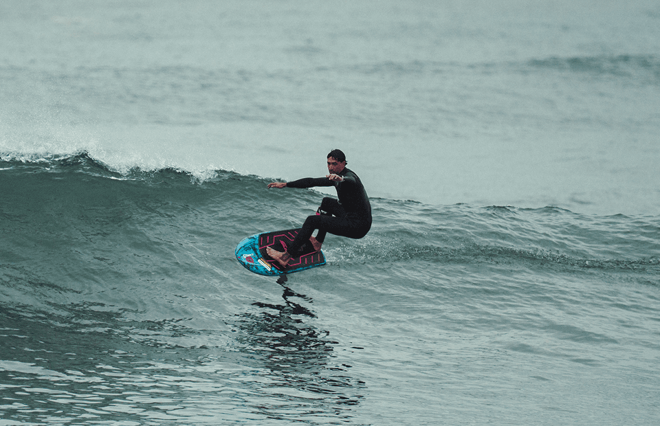 AFS rider on water