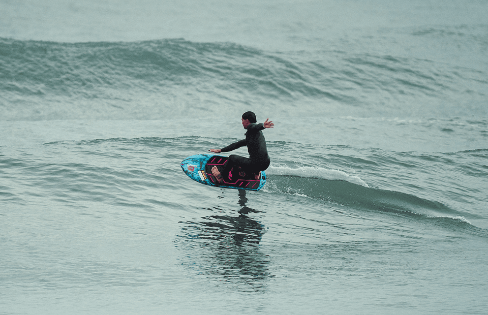 AFS rider on water
