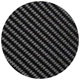 Motif circulaire noir et blanc sur fond blan